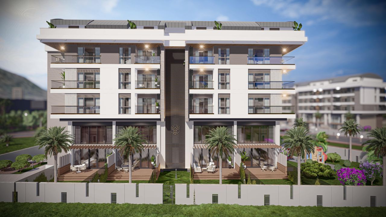 Wohnung in Antalya, Türkei, 60 m² - Foto 1