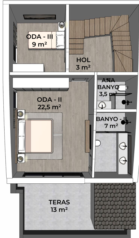 Villa a Antalya, Turchia, 242 m² - foto 6