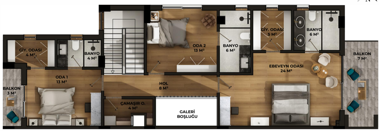 Villa in Antalya, Turkey, 225 m² - picture 4