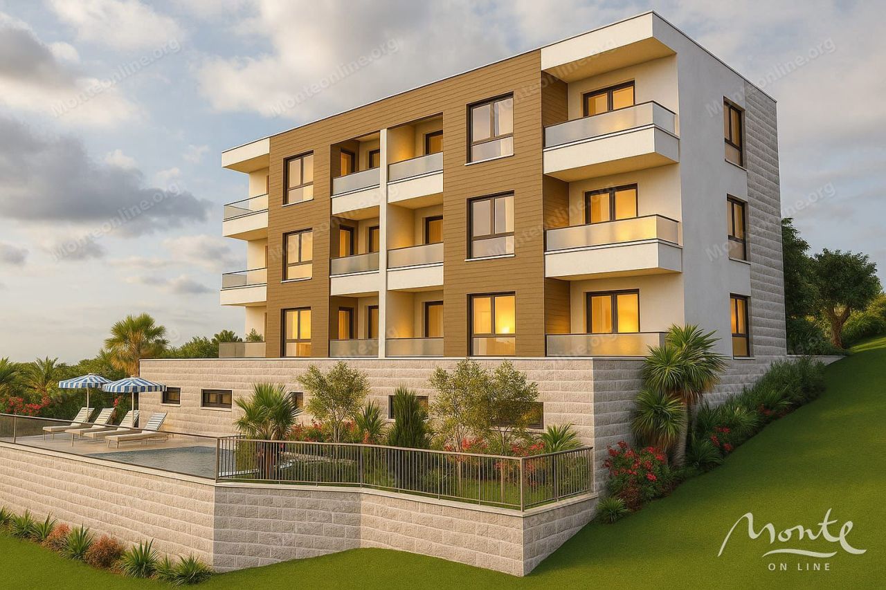 Wohnung in Tivat, Montenegro, 47 m² - Foto 1