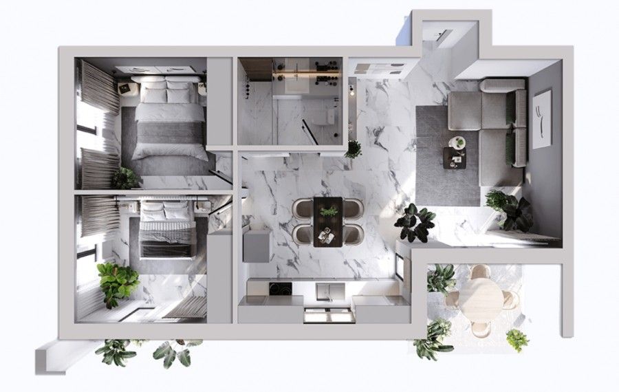 Apartamento en Limasol, Chipre, 83 m² - imagen 6