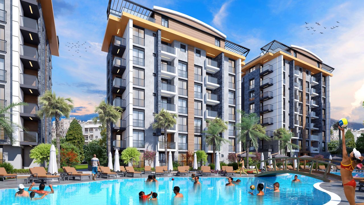 Piso en Serik, Turquia, 47 m² - imagen 1
