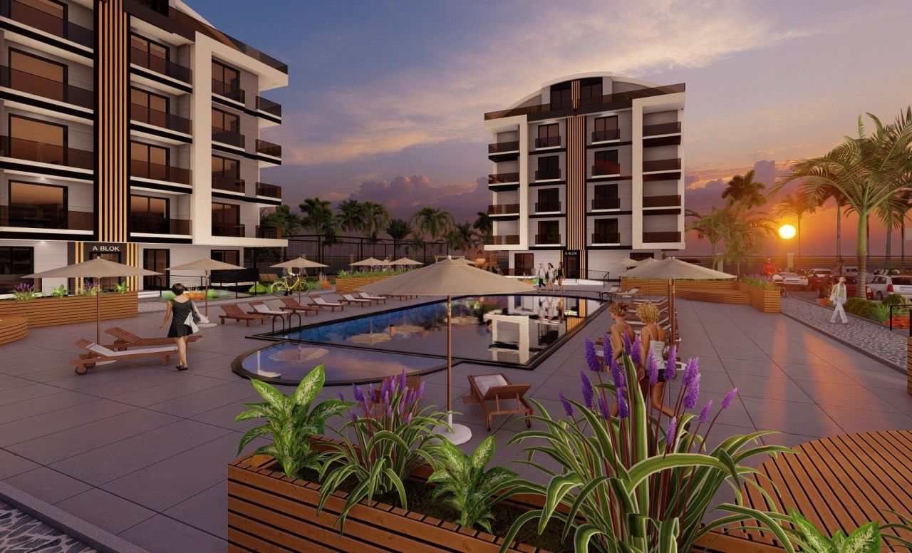 Appartement à Antalya, Turquie, 80 m² - image 1