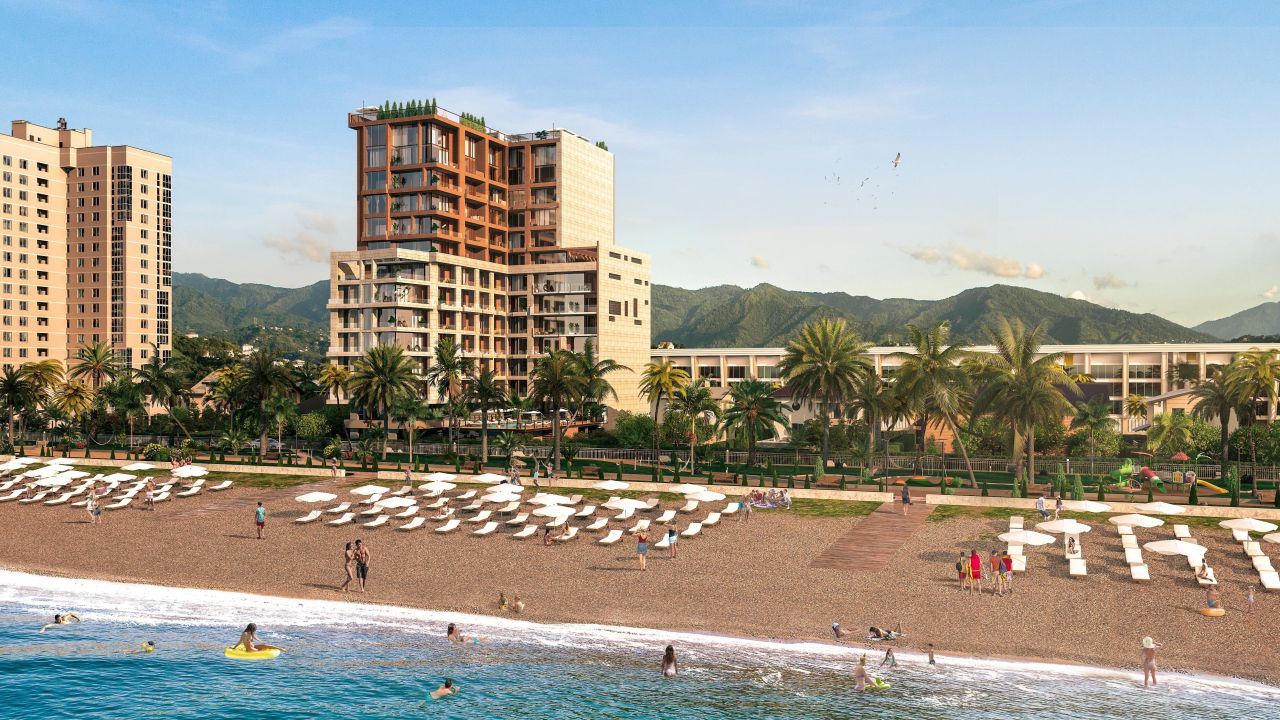 Flat in Batumi, Georgia, 61.2 m² - picture 1