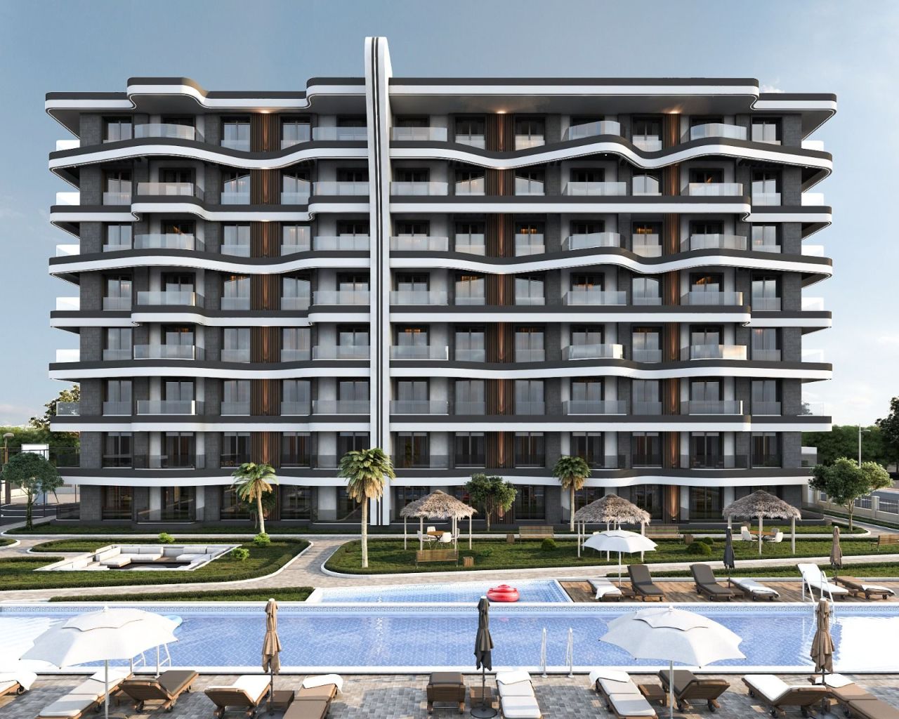 Flat in Antalya, Turkey, 55 m² - picture 1