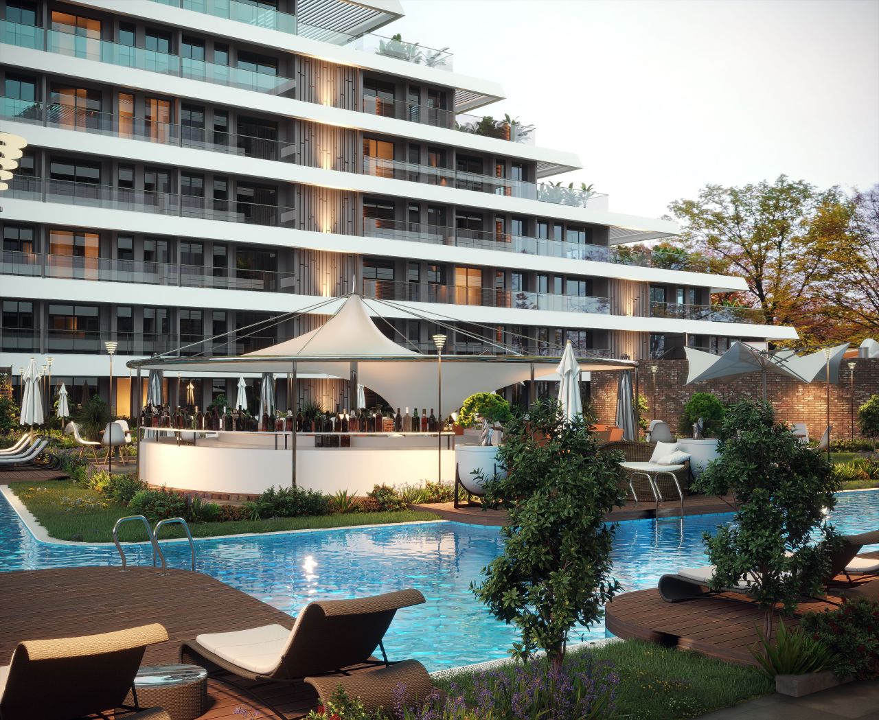 Wohnung in Antalya, Türkei, 55 m² - Foto 2