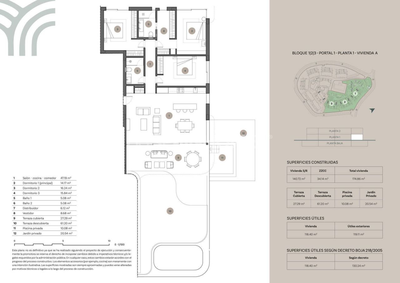 Attico a Casares, Spagna, 176 m² - foto 9