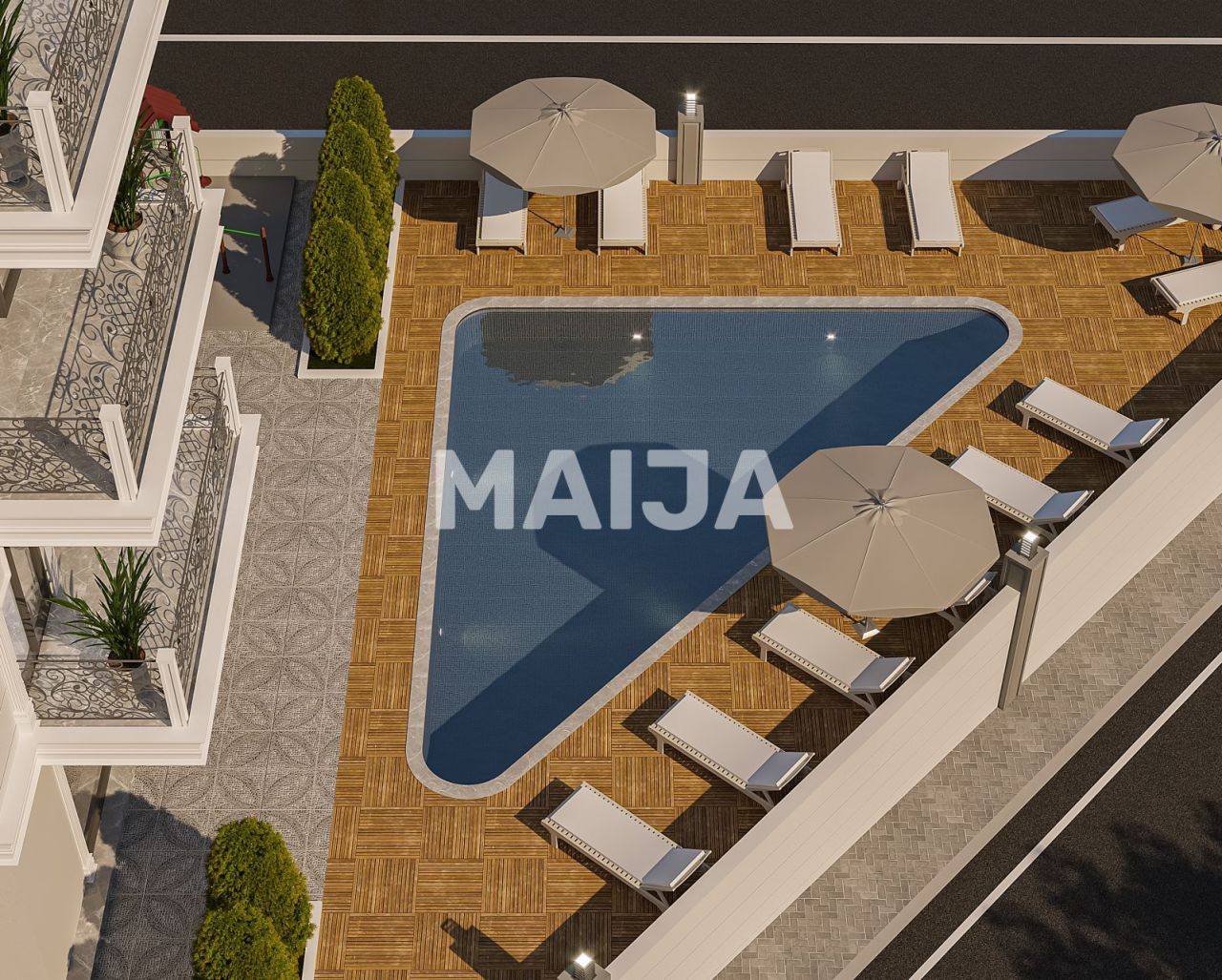Apartment in Alanya, Türkei, 52 m² - Foto 1