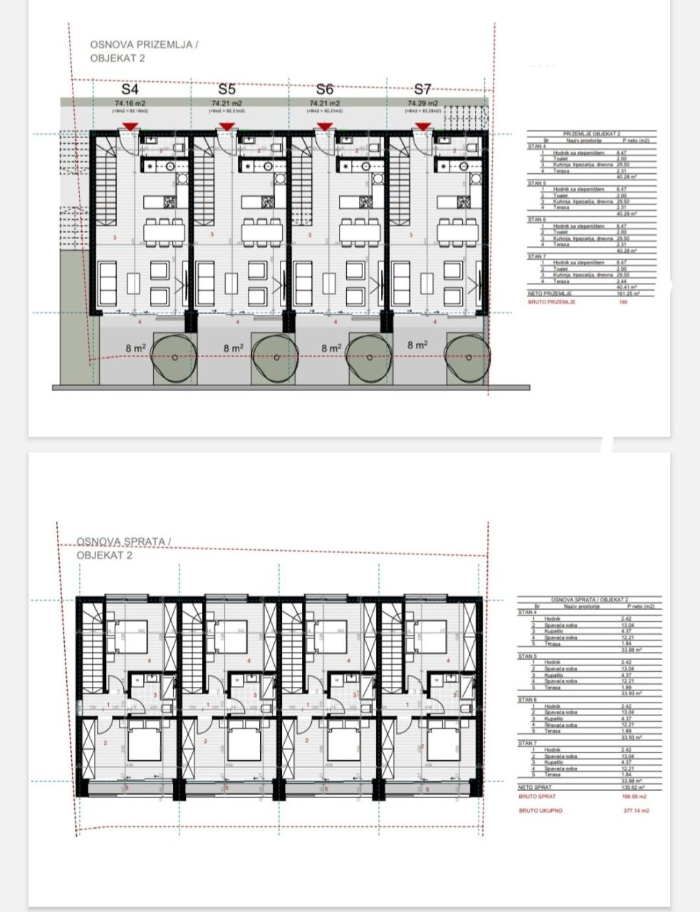 Haus Lushtica, Montenegro, 75 m² - Foto 1