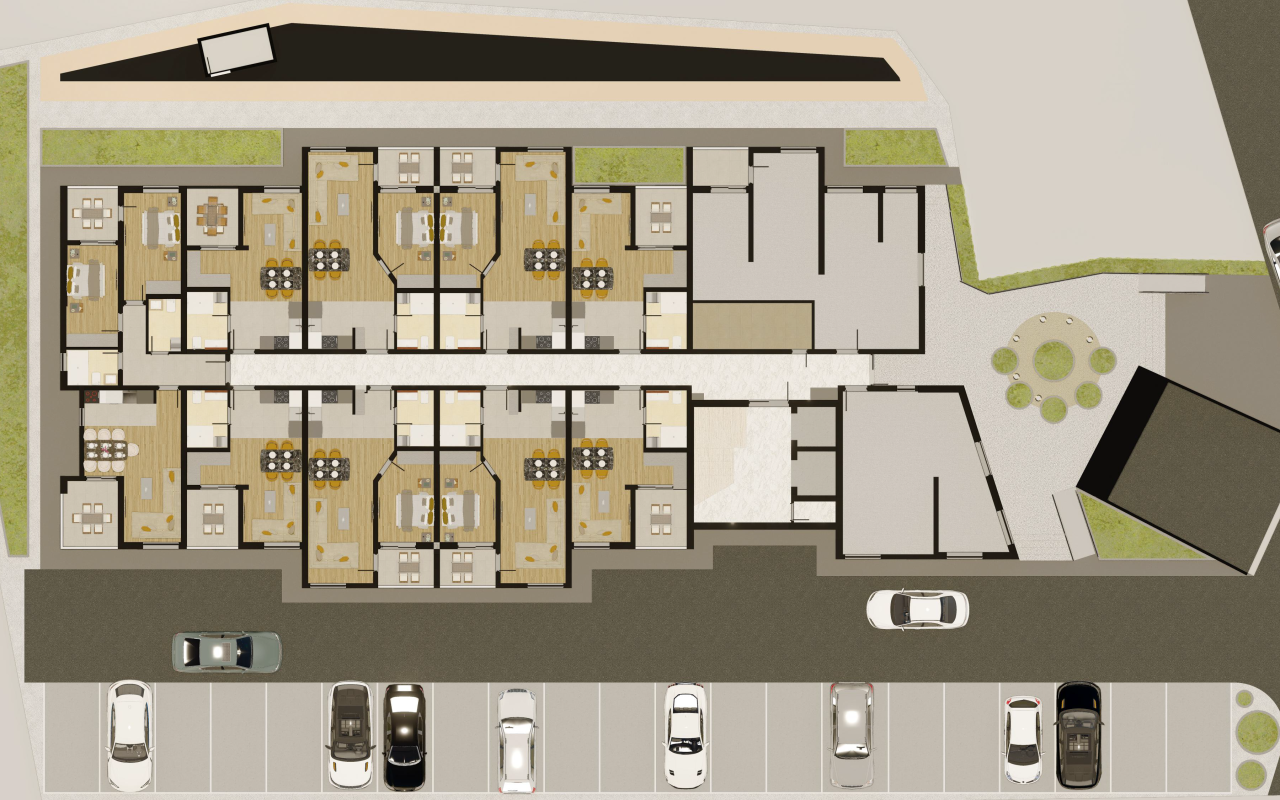 Wohnung in Bar, Montenegro, 34 m² - Foto 2