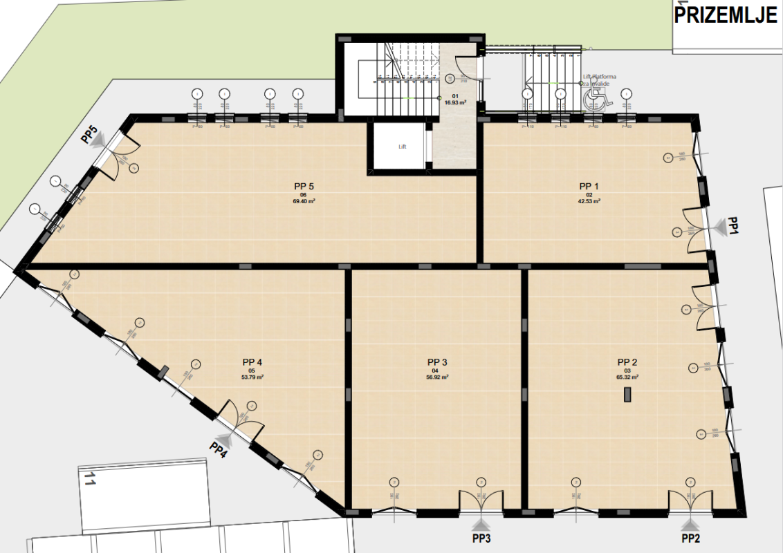 Flat in Bar, Montenegro, 44 m² - picture 3