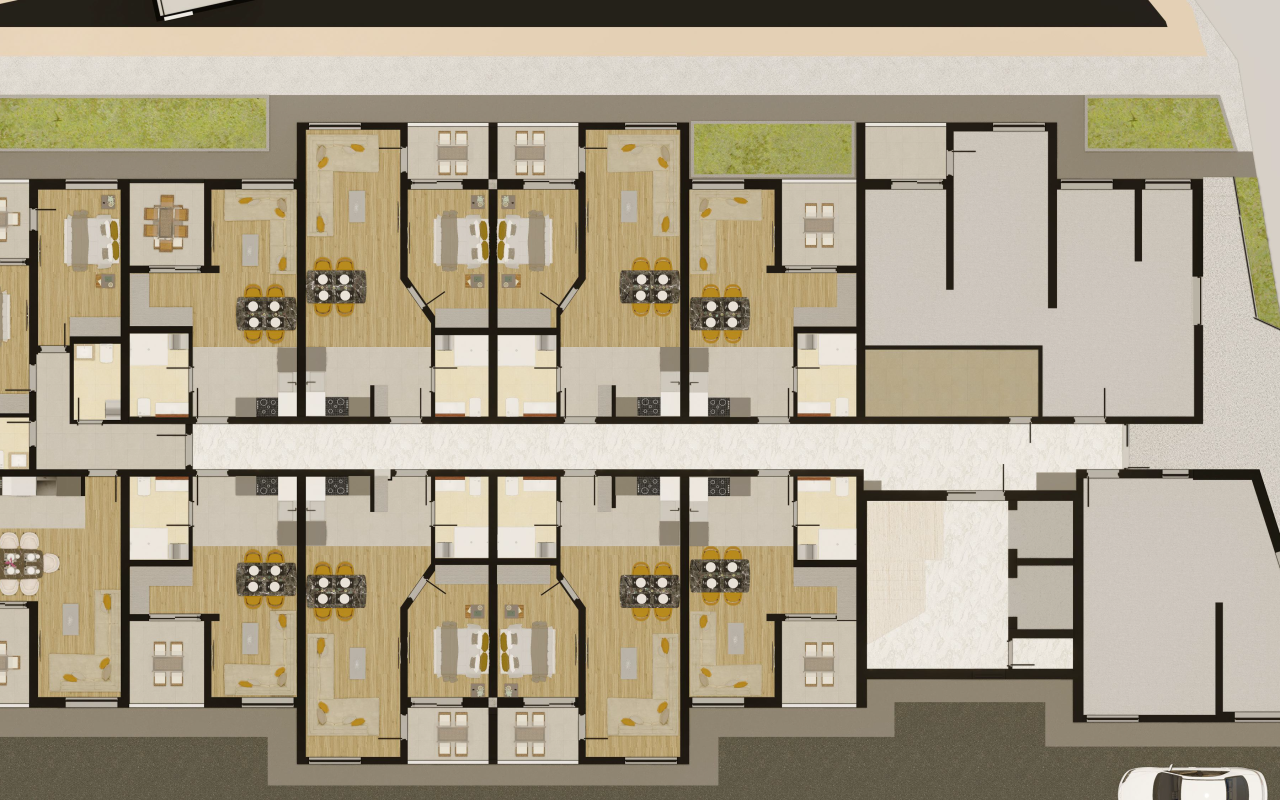 Flat in Bar, Montenegro, 75 m² - picture 3