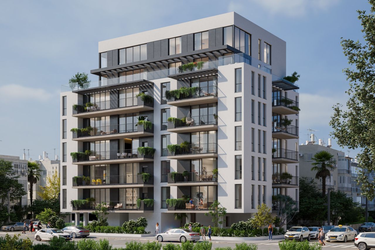 Wohnung in Tel Aviv, Israel, 66 m² - Foto 1