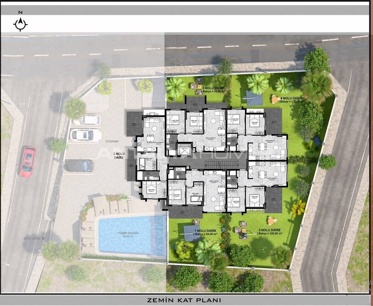 Appartement à Alanya, Turquie, 80 m² - image 18