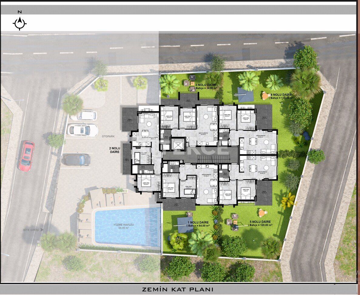 Apartamento en Alanya, Turquia, 80 m² - imagen 19