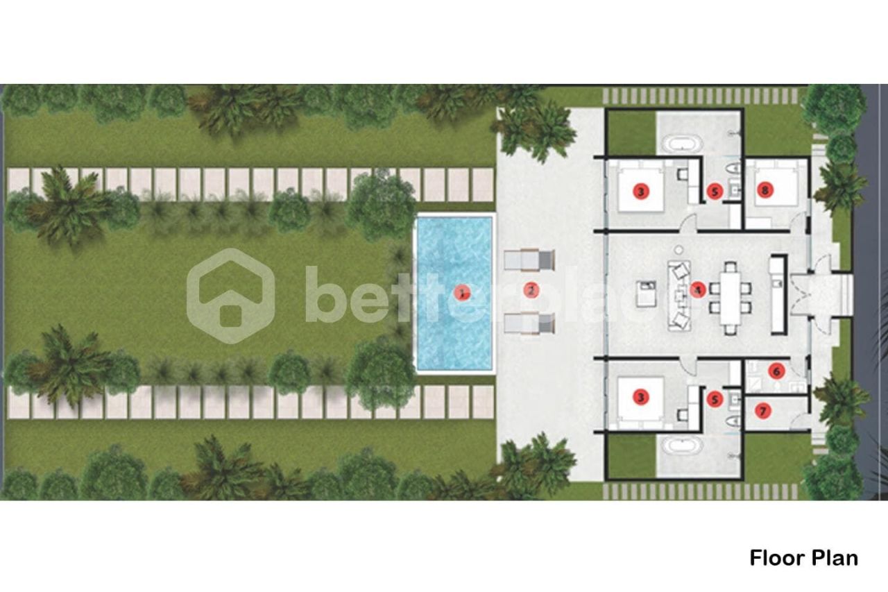 Villa sull'isola di Sumba, Indonesia, 331 m² - foto 13