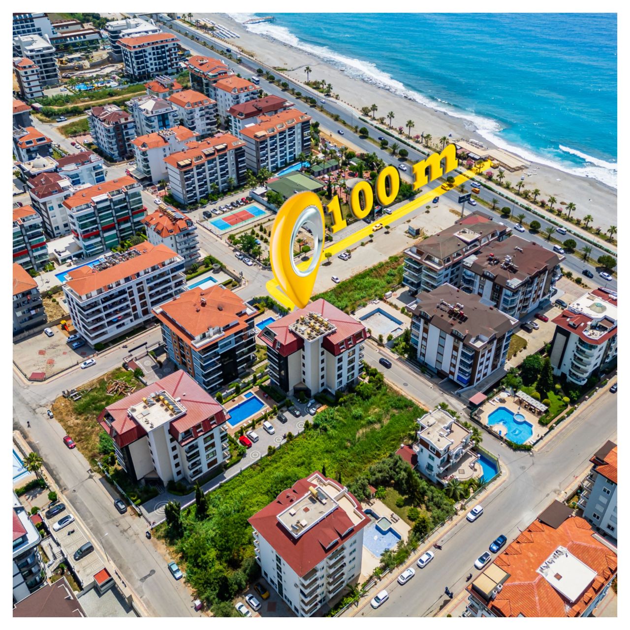 Wohnung in Alanya, Türkei, 110 m² - Foto 1