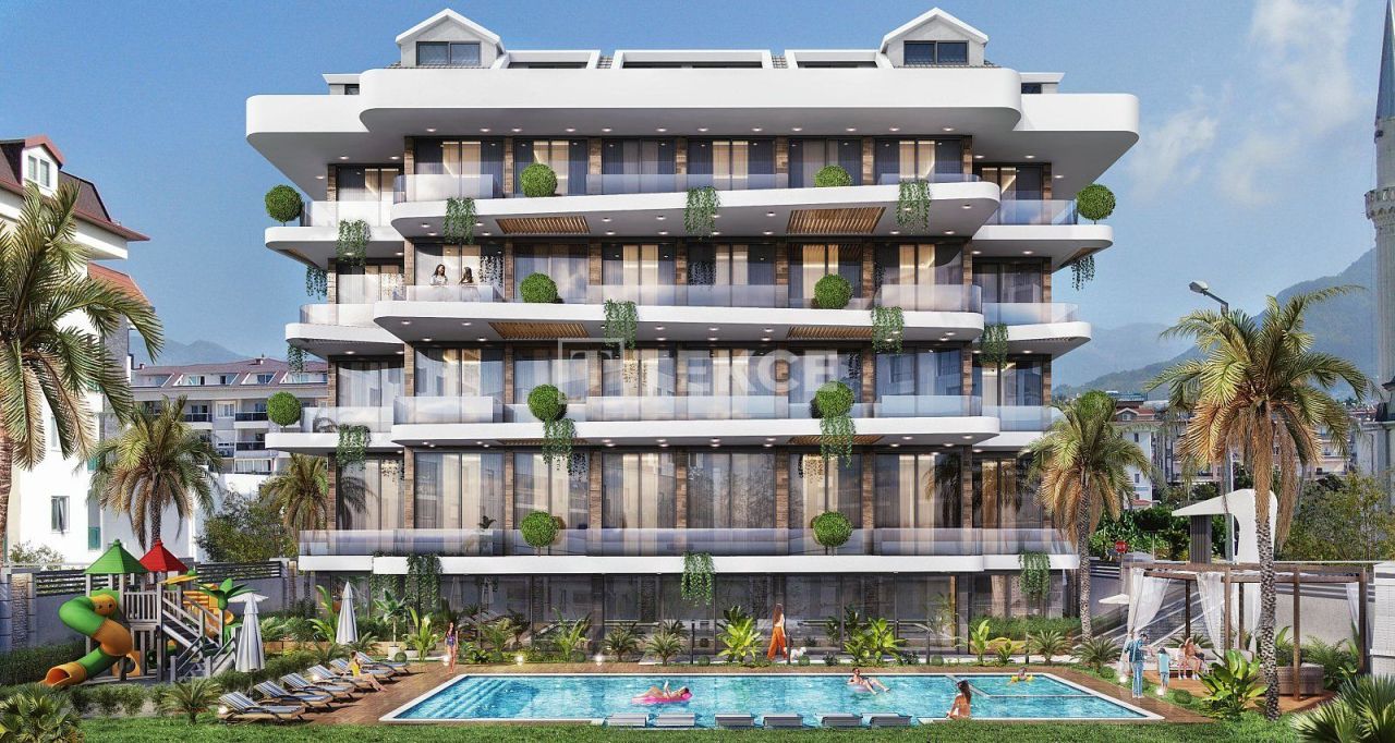 Apartamento en Alanya, Turquia, 58 m² - imagen 1