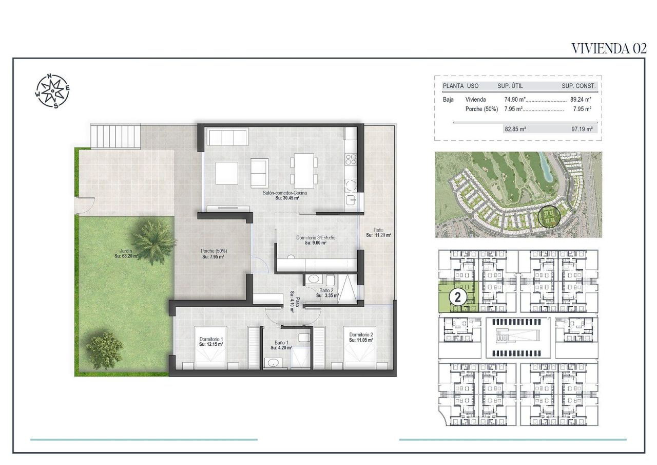 Penthouse in Fuente Alamo, Spain, 74 m² - picture 6