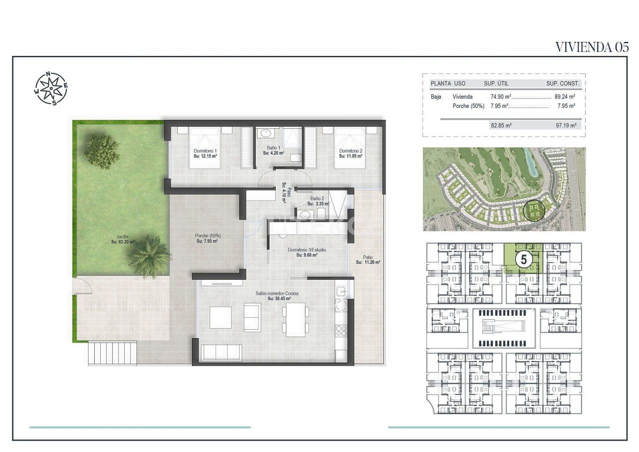 Ático en Fuente Álamo, España, 88 m² - imagen 9