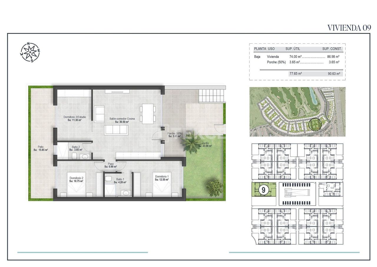 Ático en Fuente Álamo, España, 88 m² - imagen 13