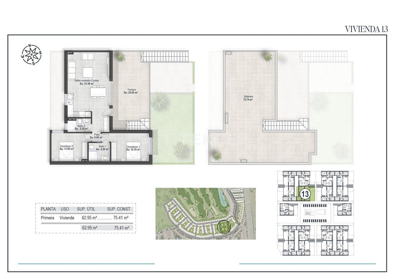 Ático en Fuente Álamo, España, 88 m² - imagen 17