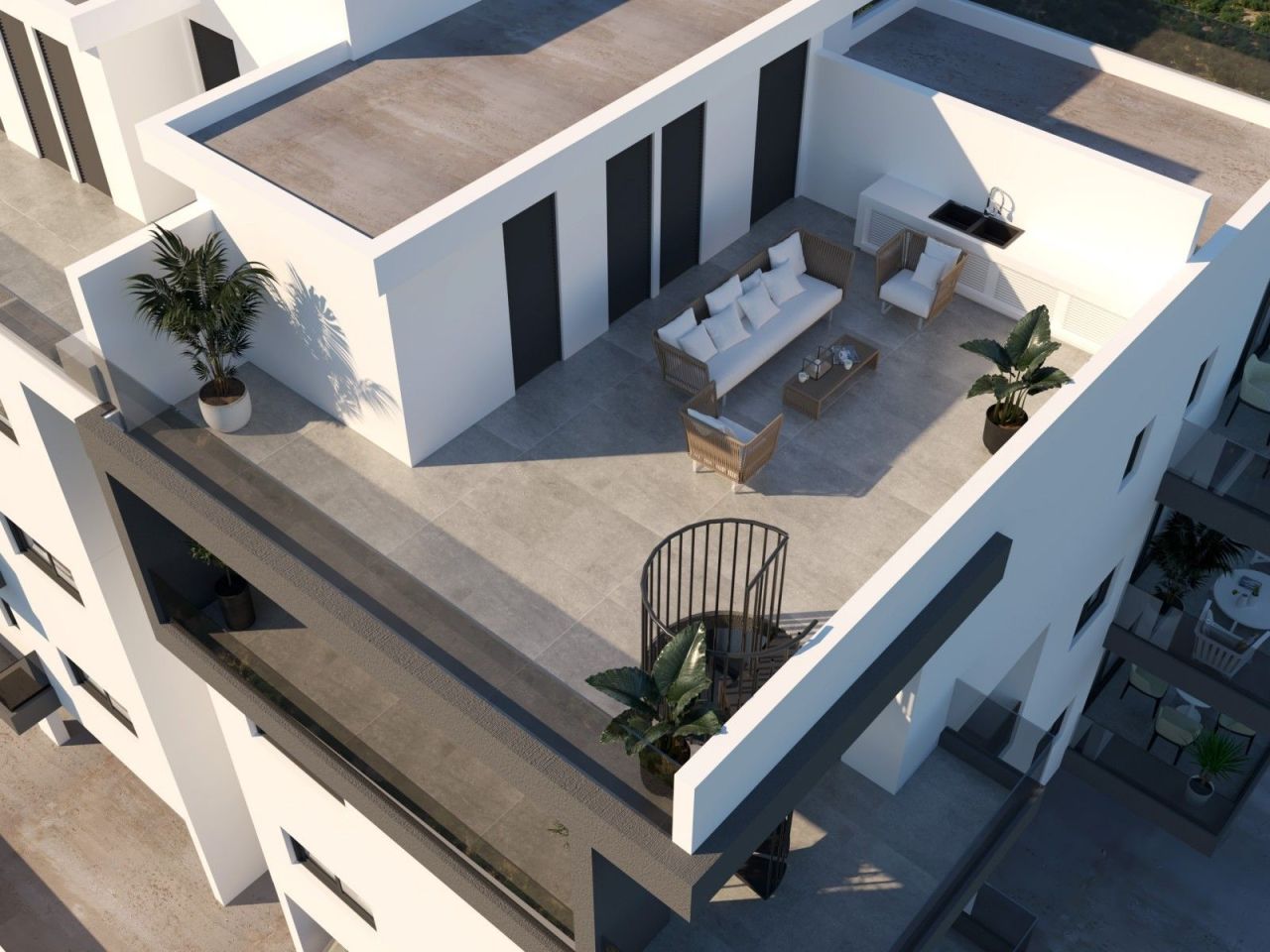 Penthouse in Larnaka, Zypern, 127 m² - Foto 1