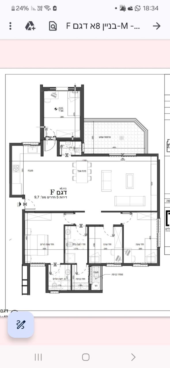 Flat in Haifa, Israel, 133 m² - picture 1