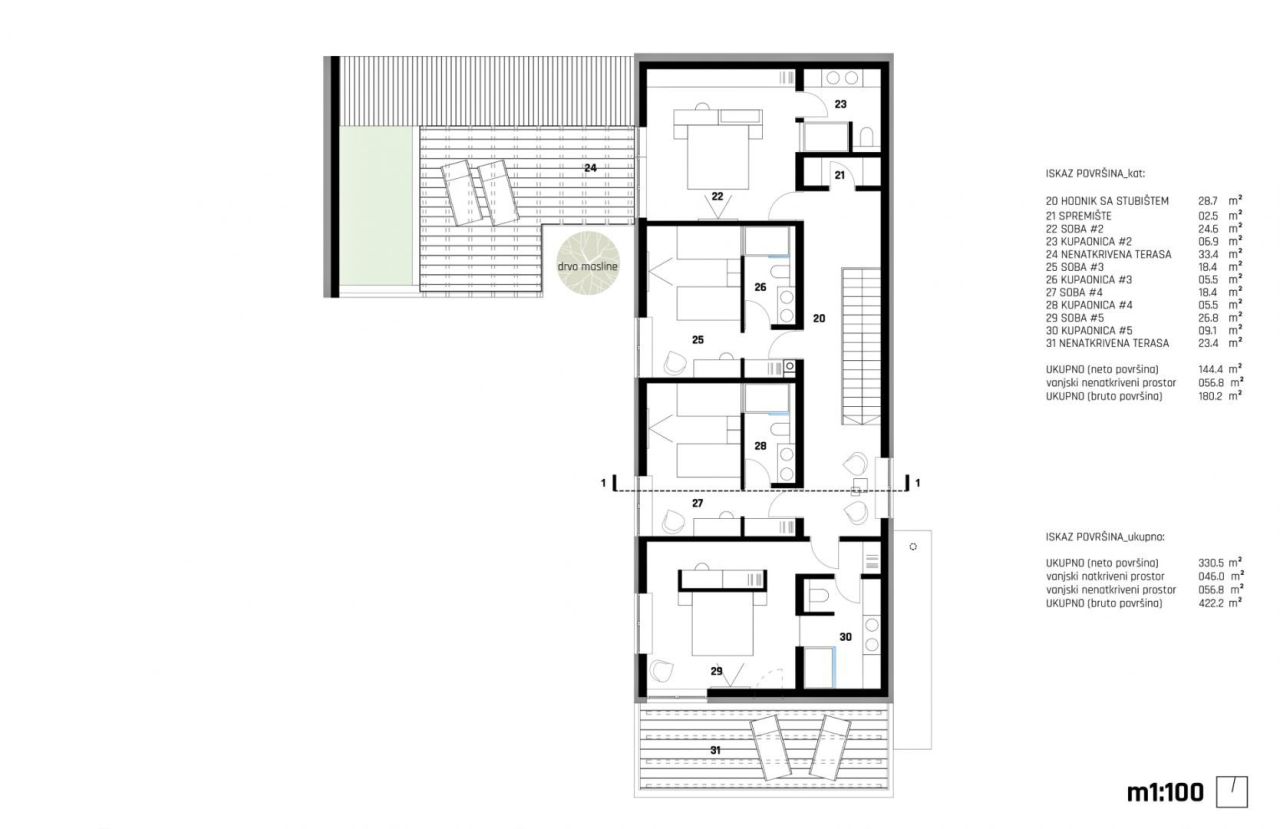 Villa in Vizinada, Croatia, 330 m² - picture 15