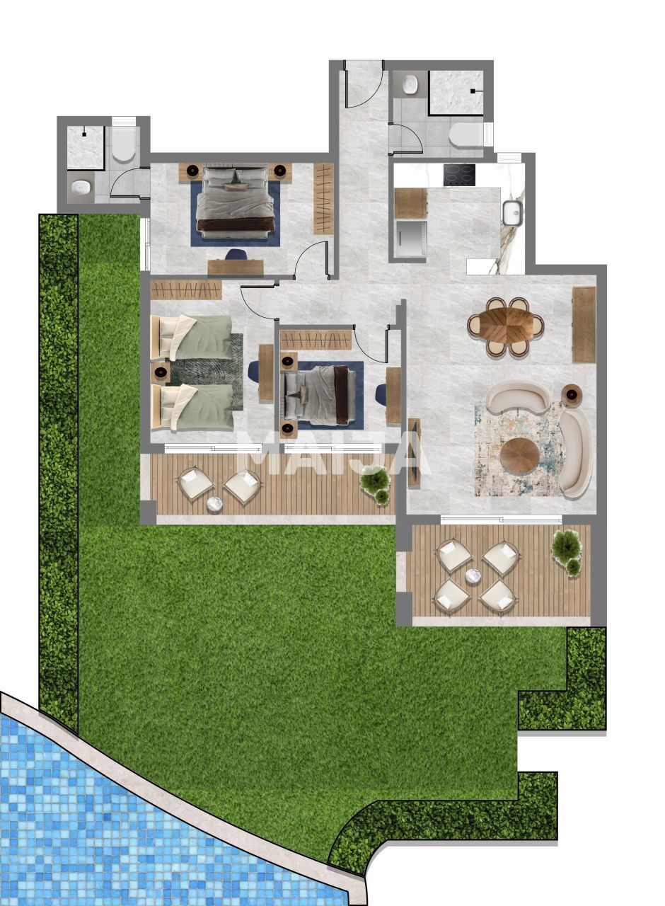 Apartment in Hurghada, Ägypten, 170 m² - Foto 2