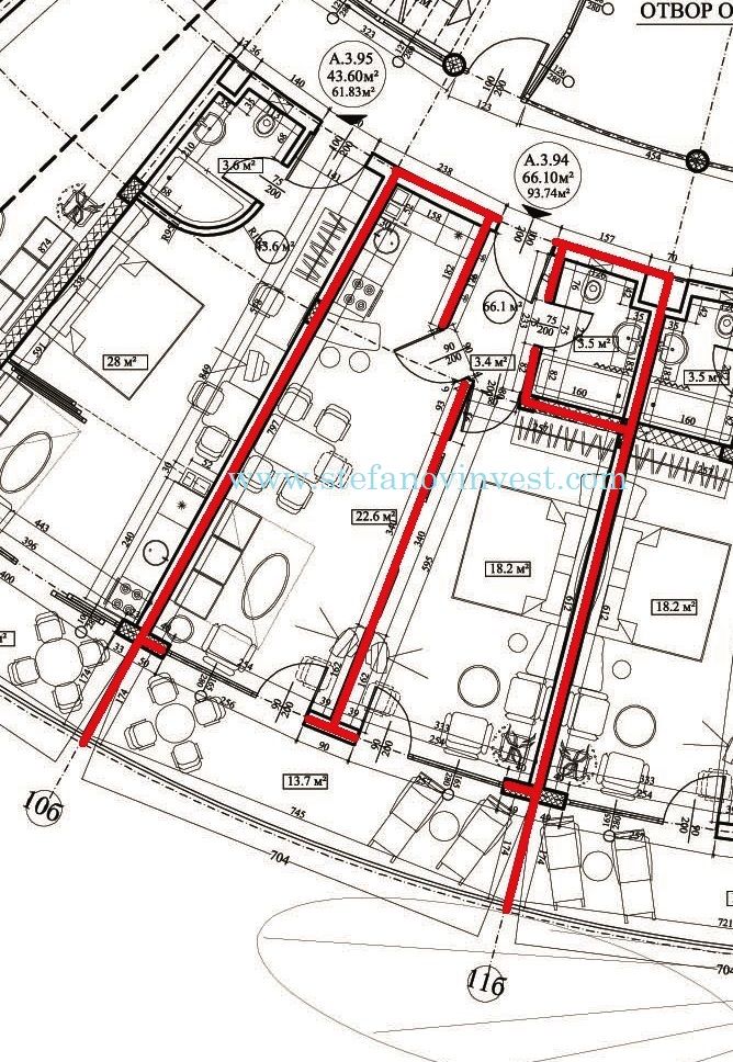 Wohnung in Byala, Bulgarien, 91 m² - Foto 5