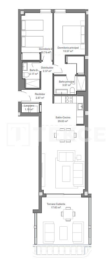 Apartamento en Torremolinos, España, 93 m² - imagen 15