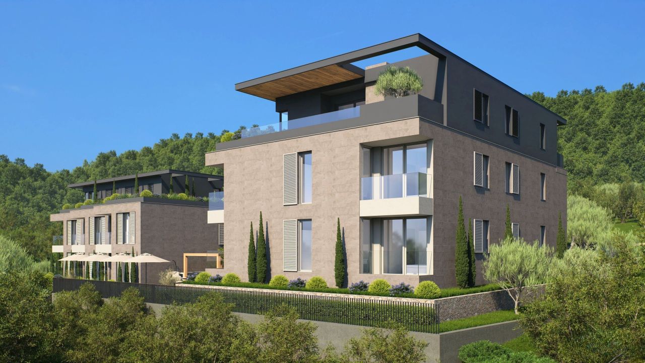 Attico a Tivat, Montenegro, 118 m² - foto 11