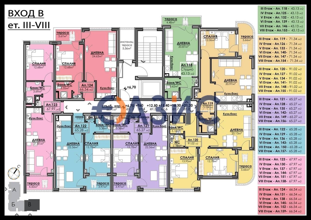 Apartment in Burgas, Bulgarien, 75.8 m² - Foto 18