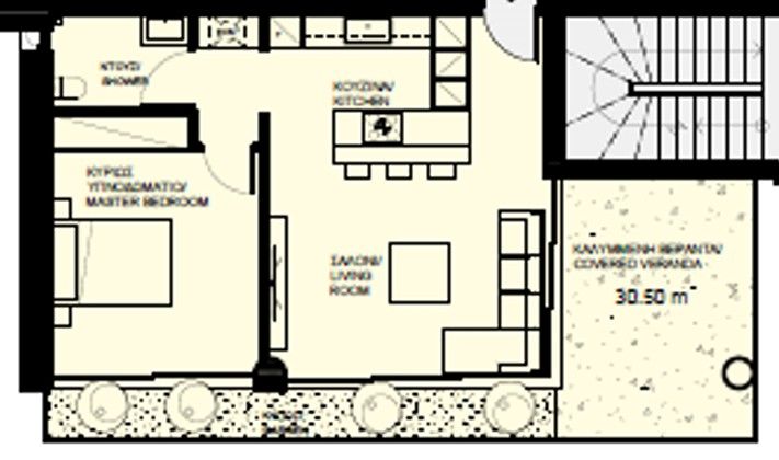 Apartment in Limassol, Cyprus, 67 m² - picture 11