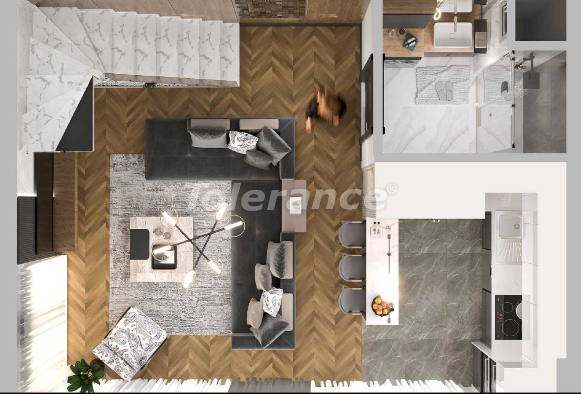 Appartamenti a Antalya, Turchia, 50 m² - foto 13