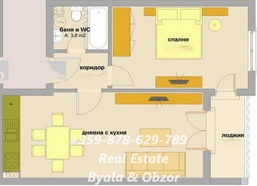 Flat in Byala, Bulgaria, 61 m² - picture 11