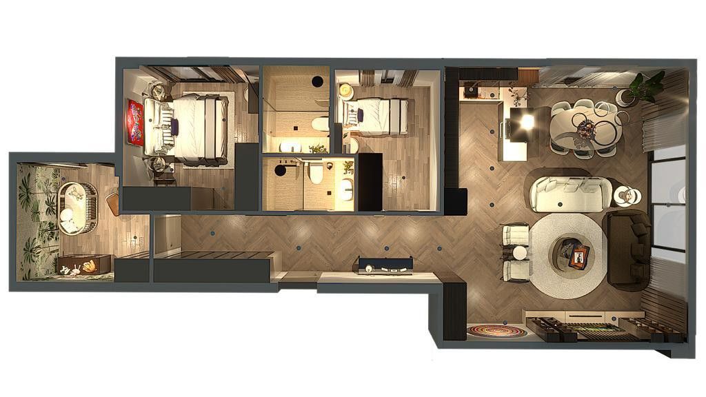 Appartamenti a Istanbul, Turchia, 114 m² - foto 2