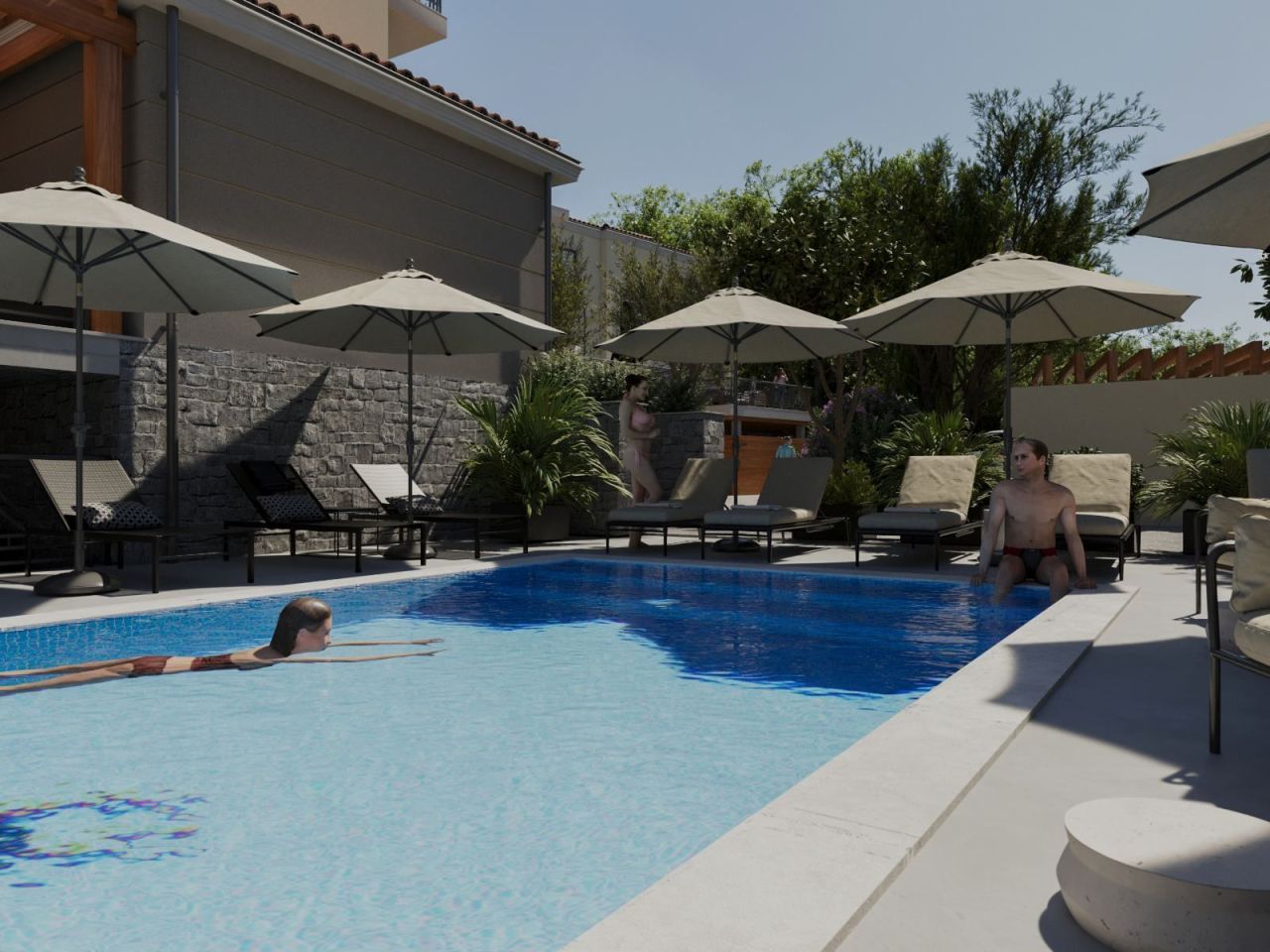 Apartment in Lastva, Montenegro, 20 m² - Foto 1