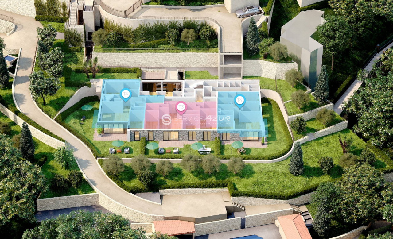 Apartment in Beausoleil, Frankreich, 70 m² - Foto 7