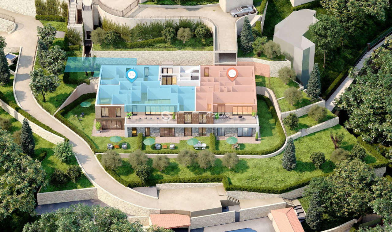 Apartment in Beausoleil, Frankreich, 70 m² - Foto 8