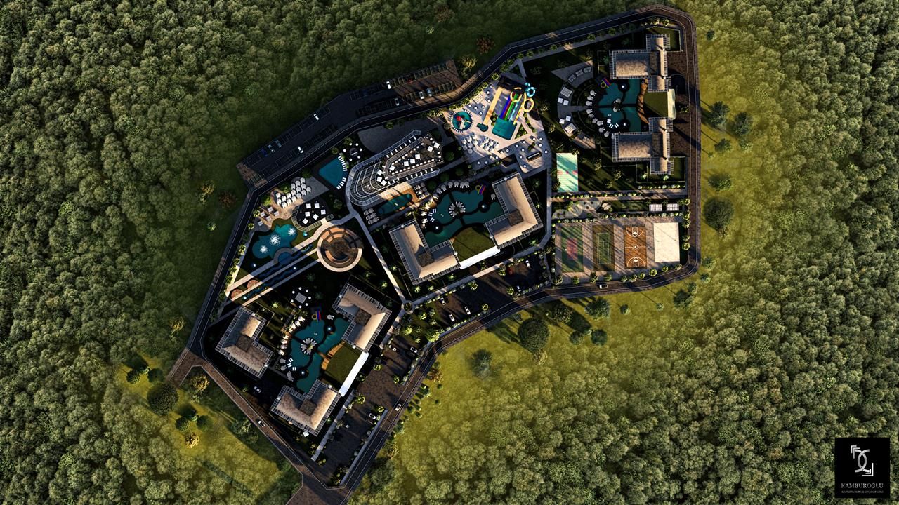 Wohnung in Alanya, Türkei, 50 m² - Foto 4