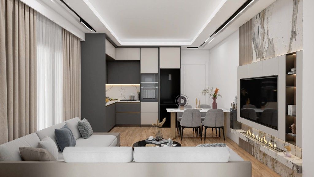 Apartment in Alanya, Türkei, 52 m² - Foto 1