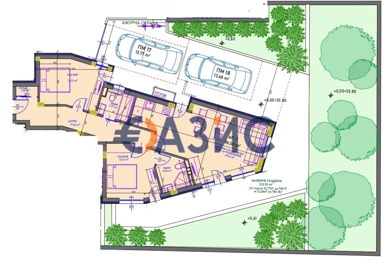 Apartamento en Sarafovo, Bulgaria, 316.3 m² - imagen 1