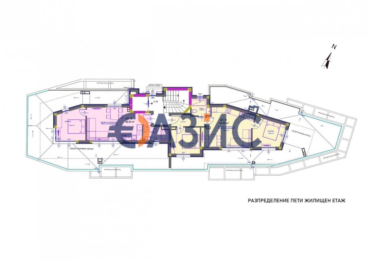 Apartment in Sarafovo, Bulgaria, 70.4 m² - picture 6