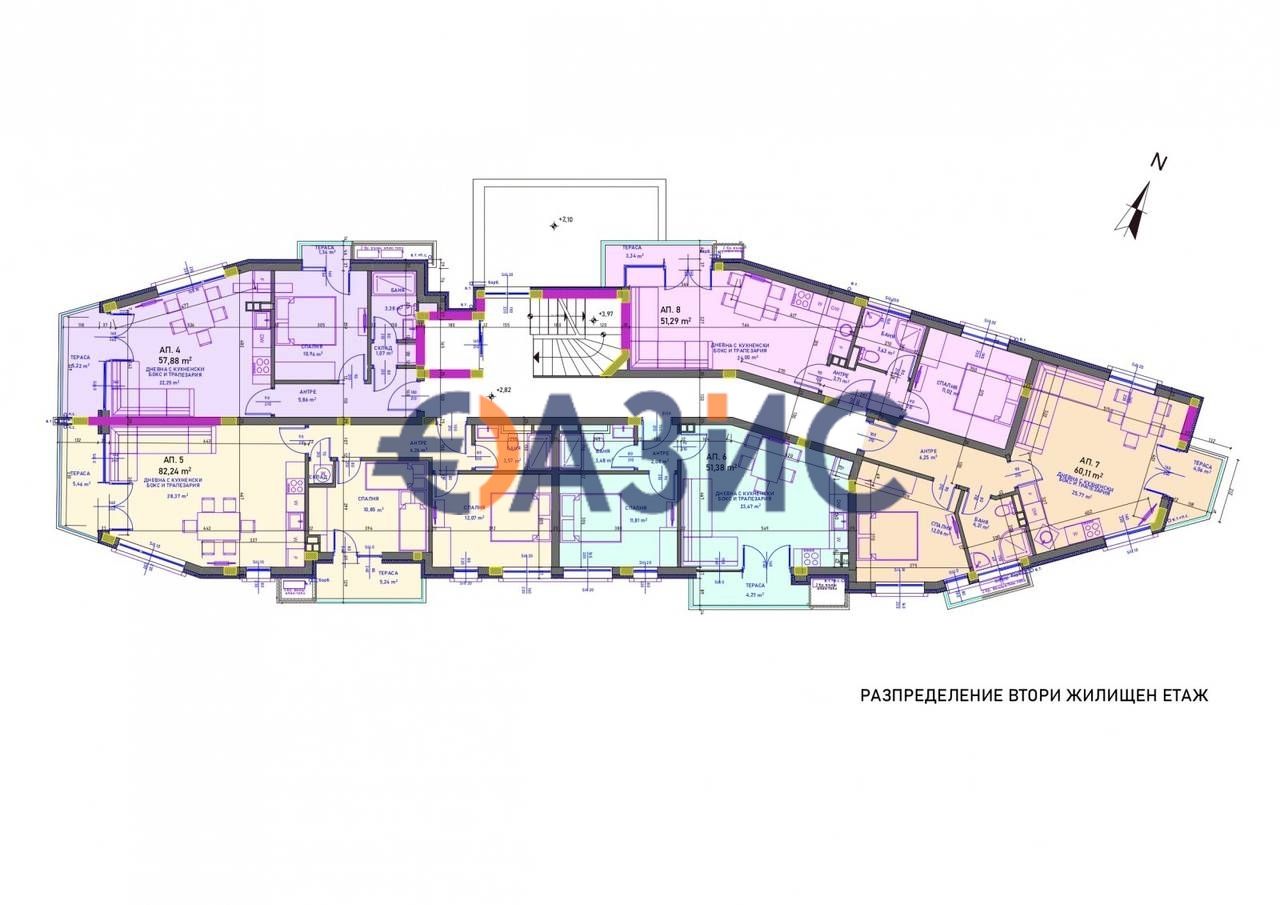 Apartment in Sarafovo, Bulgaria, 70.4 m² - picture 9