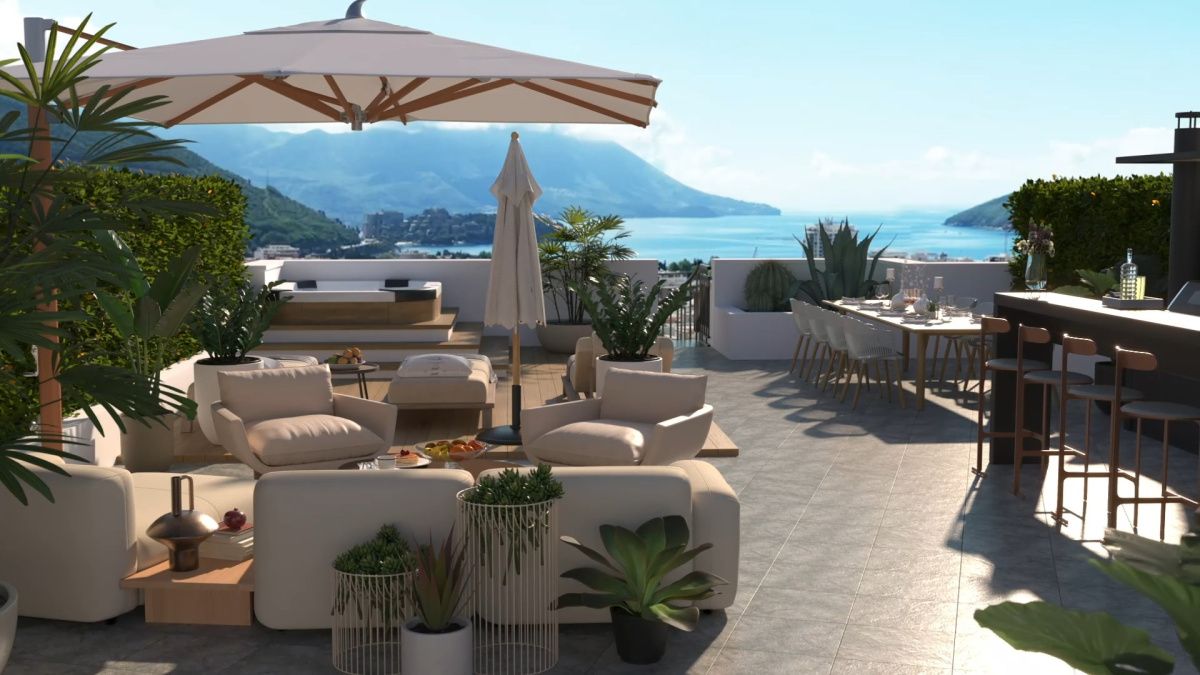 Piso en Budva, Montenegro, 379 m² - imagen 1