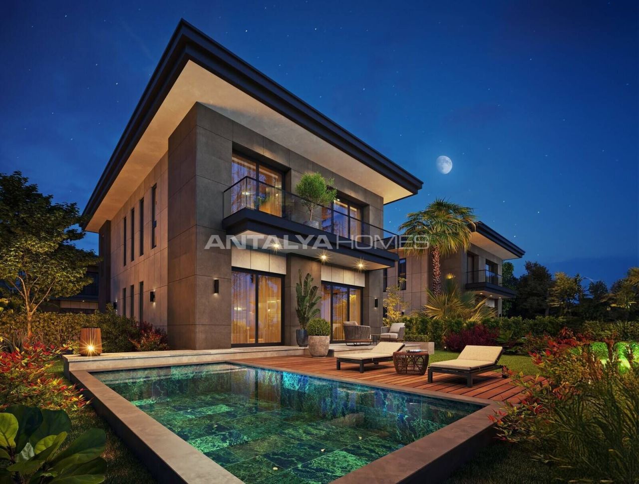 Villa in Antalya, Türkei, 263 m² - Foto 1