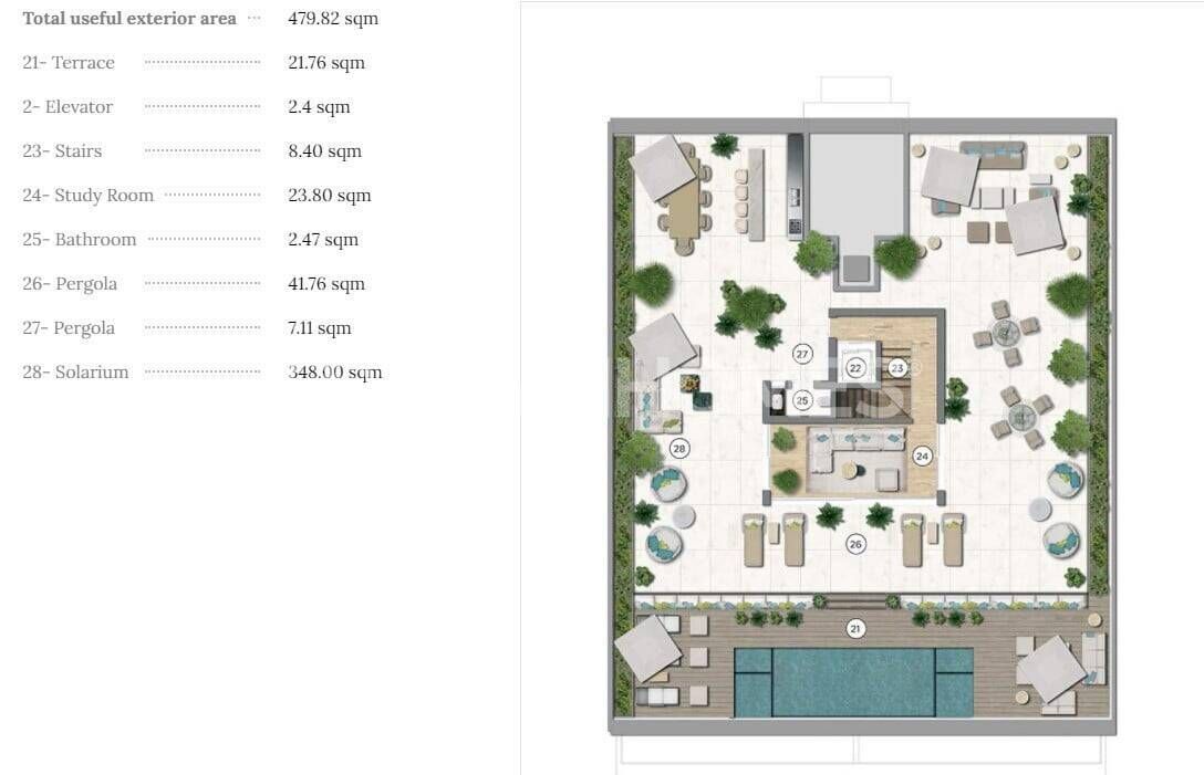 Attico a Marbella, Spagna, 589 m² - foto 16