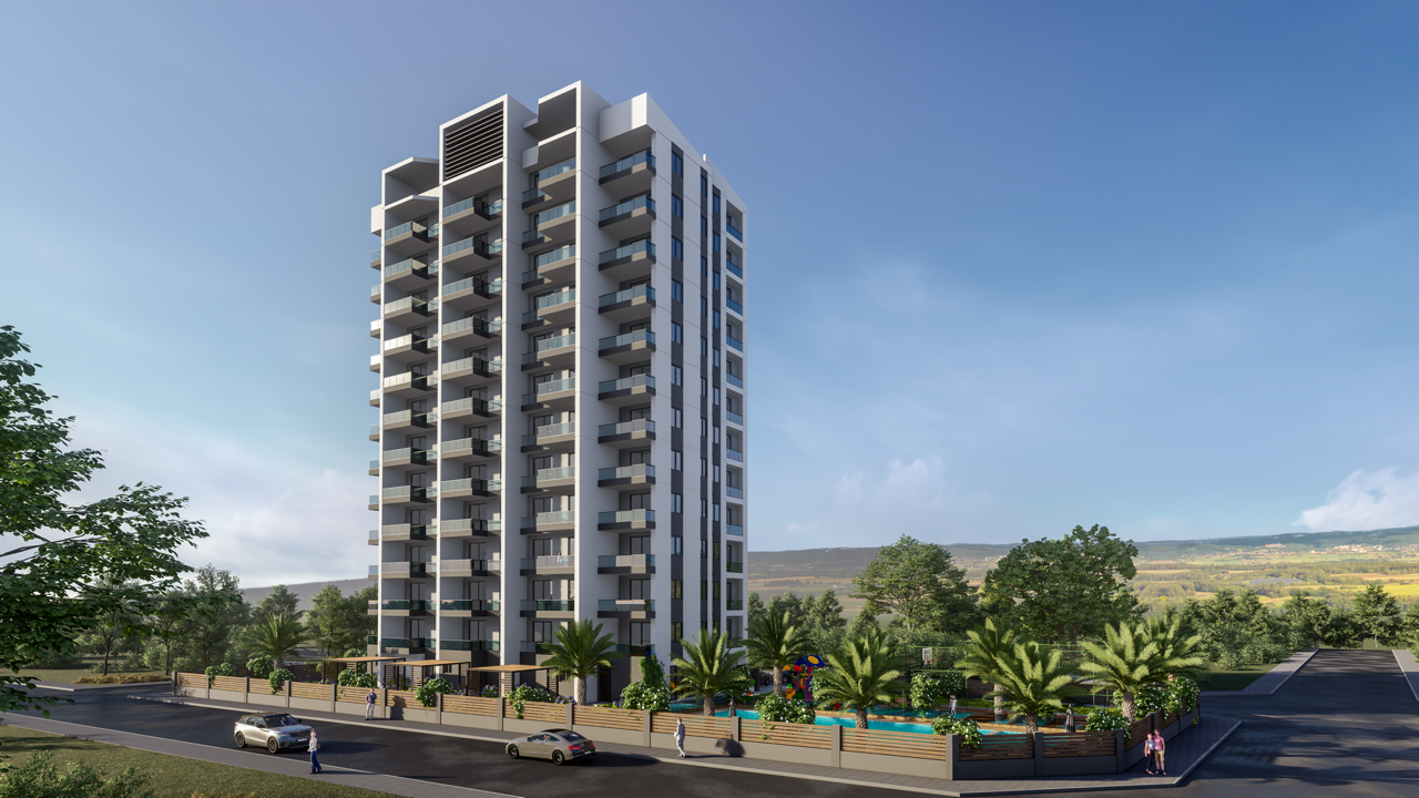Wohnung in Mersin, Türkei, 63 m² - Foto 1